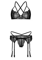 4PC Jarretel Lingerie Set - Boldblisstoys
