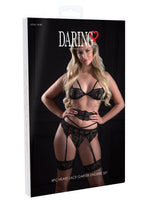 4PC Jarretel Lingerie Set - Boldblisstoys