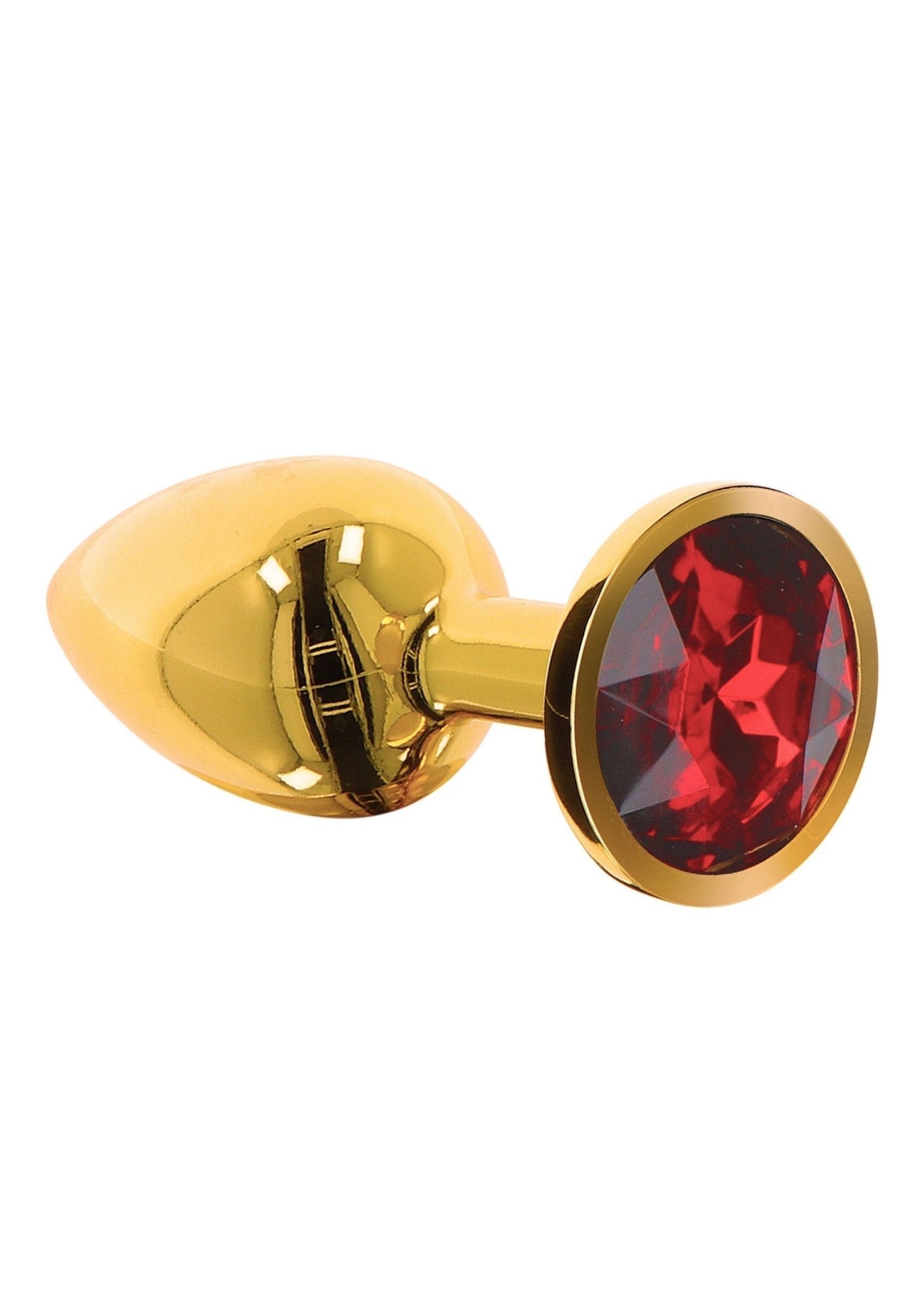 Anale plug met diamanten juweel M - Boldblisstoys