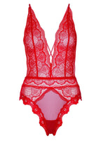 Deep - V Lace Teddy - Boldblisstoys