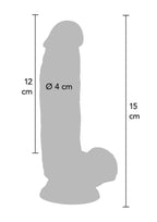 Dildo van PVC, (15CM) - Boldblisstoys