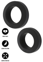 Dubbele stapelbare C - ringen, set van 2 stuks M - Boldblisstoys