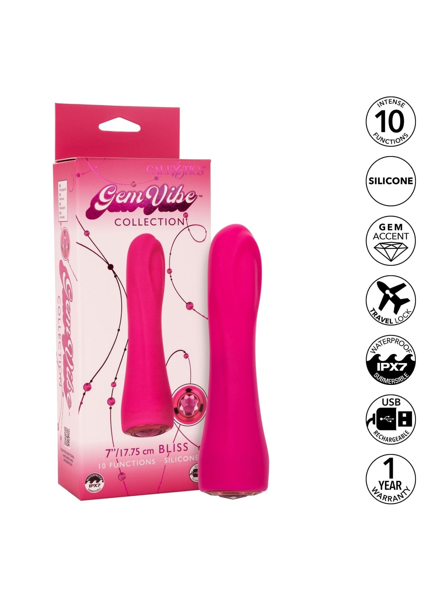 Gem Vibrator Bliss - Boldblisstoys