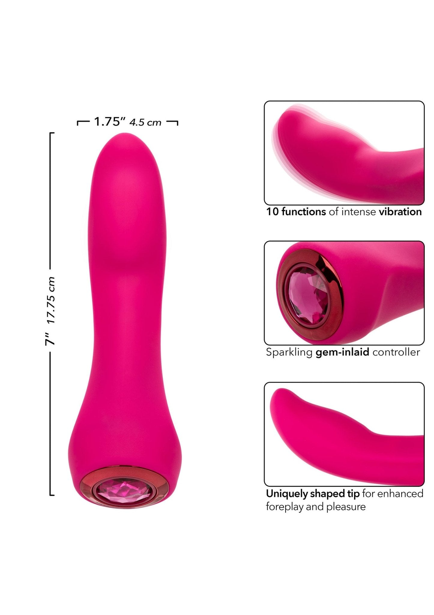Gem Vibrator Glider - Boldblisstoys