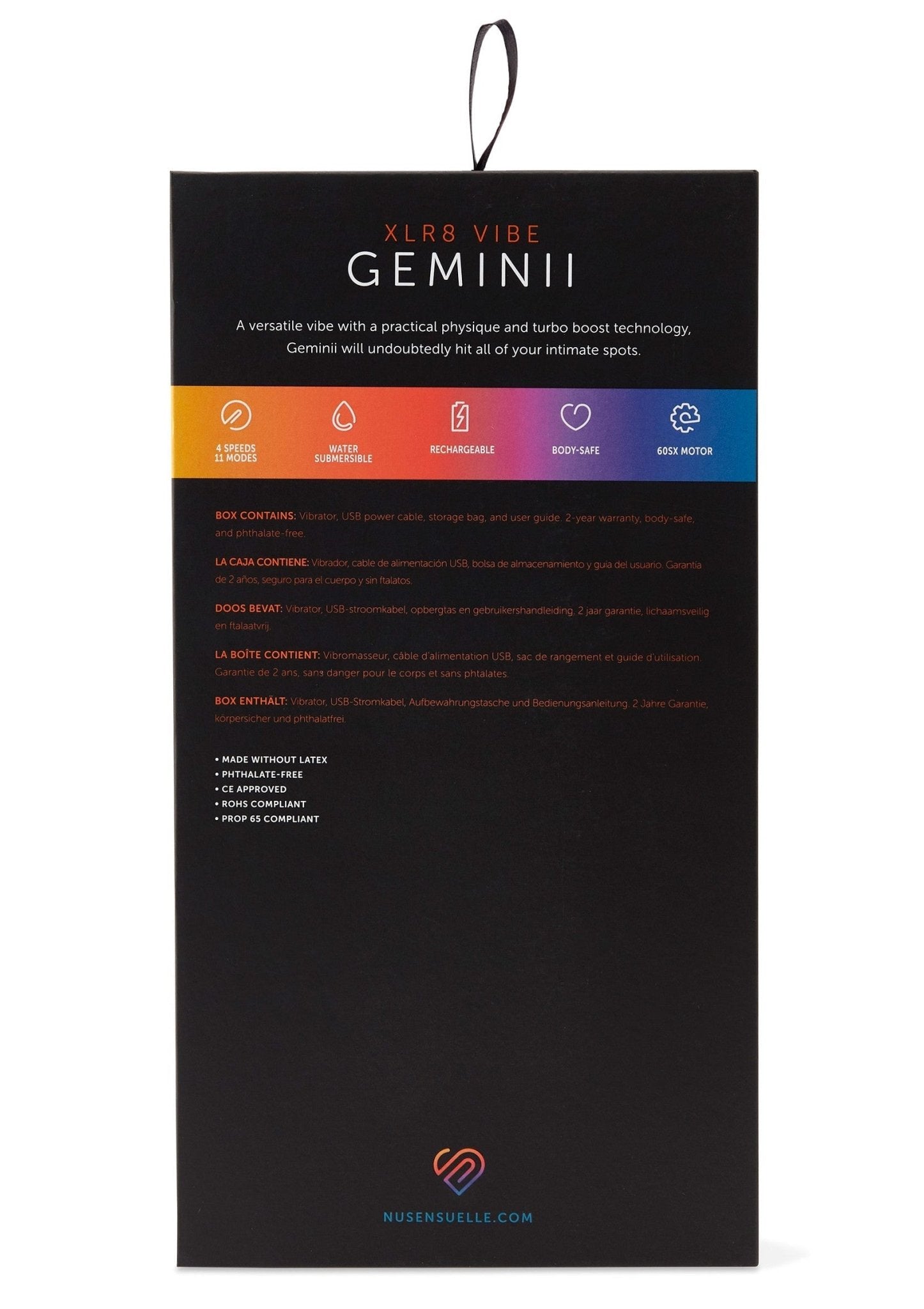 Geminii XLR8 Vibrator - Boldblisstoys