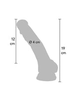Happy Dicks Dildo van PVC, (19 CM) - Boldblisstoys