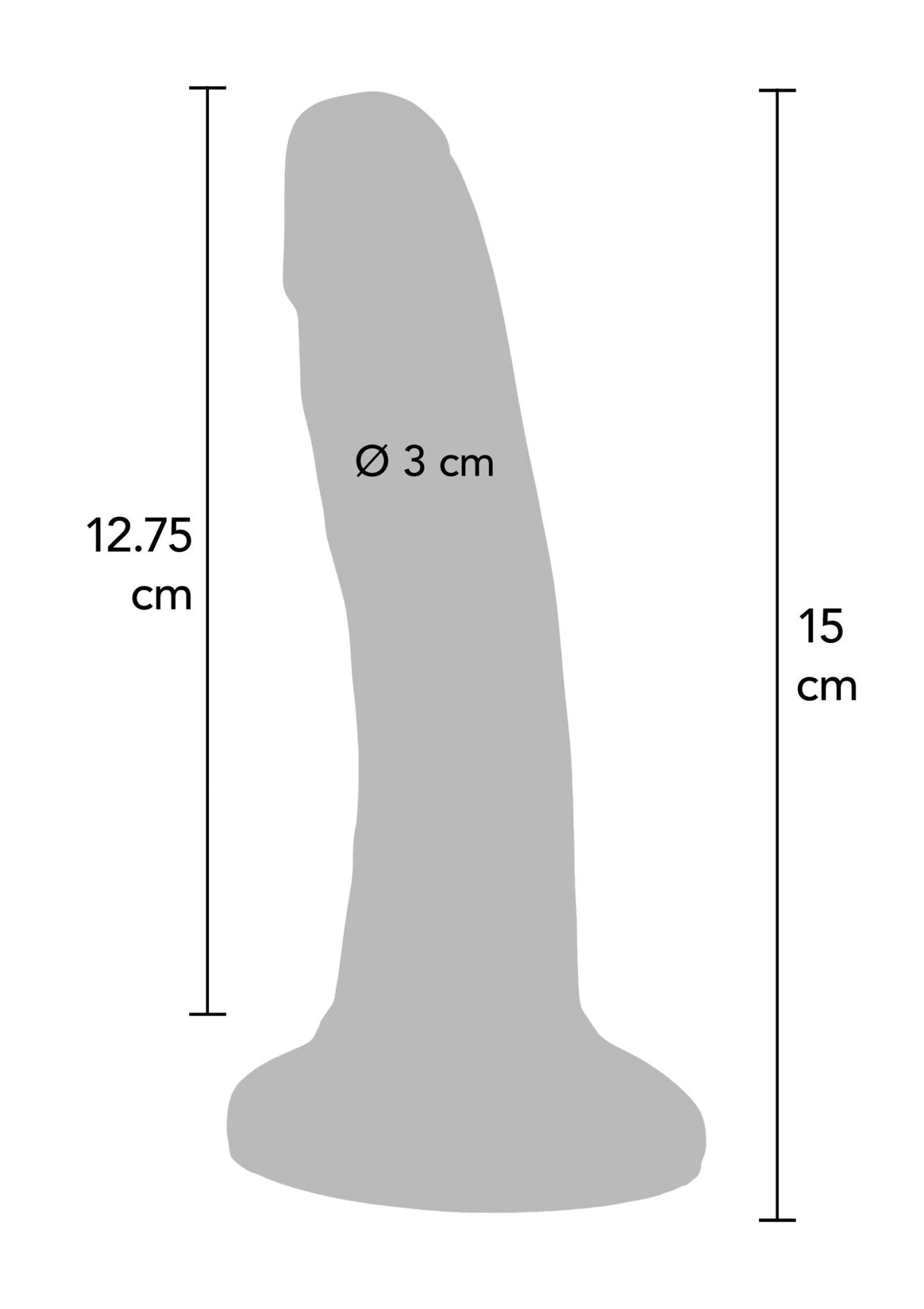 Happy Dicks Dong PVC (15CM) - Boldblisstoys