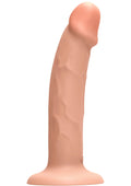Harnas met vibrerende siliconen penis van (19,5CM) - Boldblisstoys