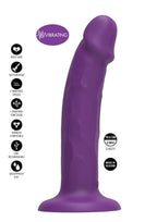 Harnas met vibrerende siliconen penis van (19,5CM) - Boldblisstoys