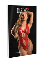 Kanten bodysuit met open kruis - Boldblisstoys