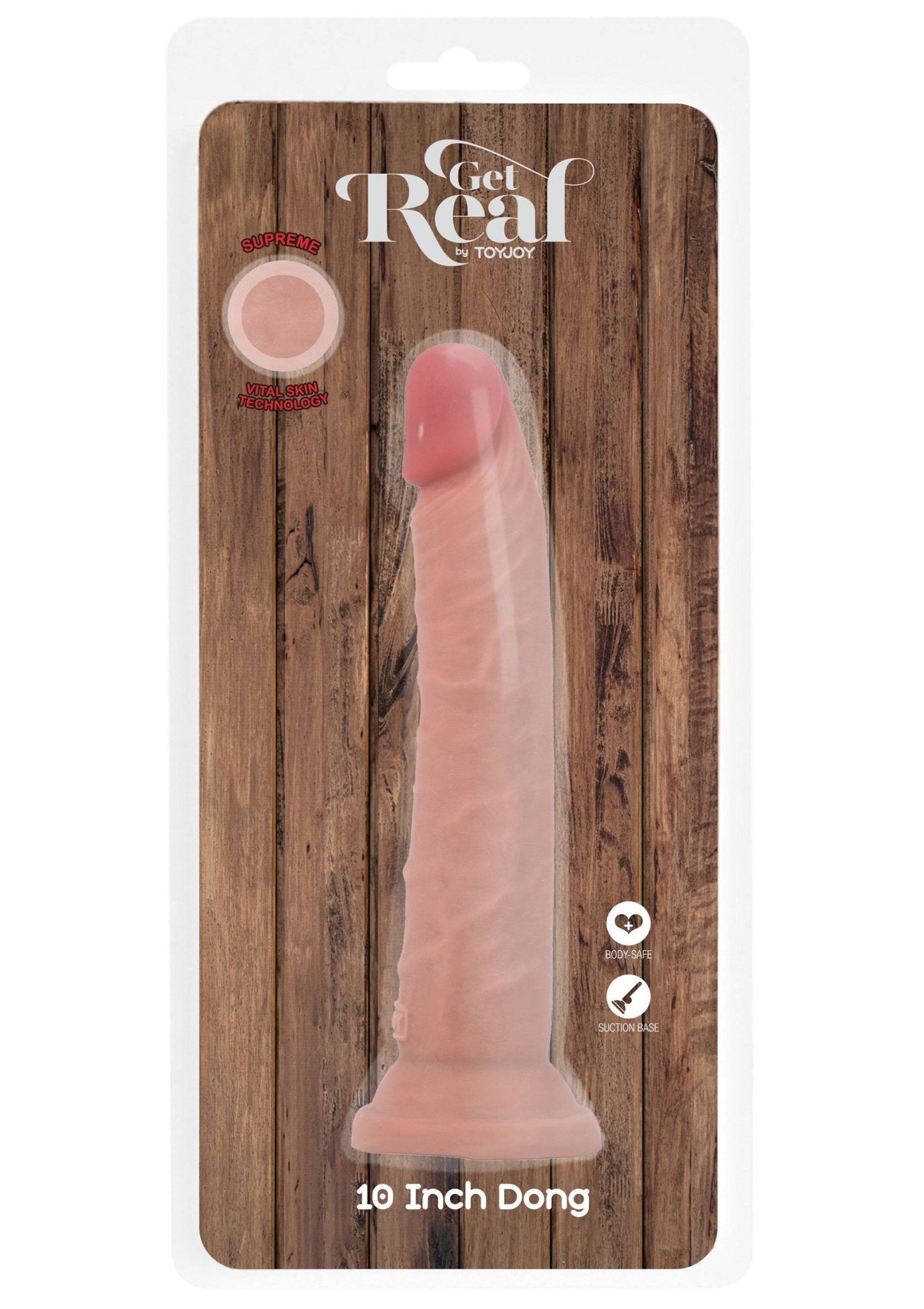 Luxe Dong van TPE met dubbele dichtheid, (26,5 CM) - Boldblisstoys