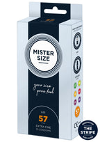 MISTER condooms maat 57 mm, 10 stuks - Boldblisstoys