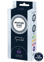 MISTER condooms maat 69 mm, 10 stuks - Boldblisstoys