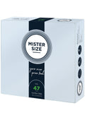 MISTER SIZE 47mm Condooms 36 stuks - Boldblisstoys