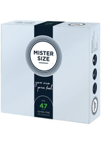 MISTER SIZE 47mm Condooms 36 stuks - Boldblisstoys