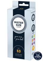 MISTER SIZE 53mm Condooms 10 stuks - Boldblisstoys