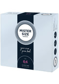 MISTER SIZE 64mm Condooms 36 stuks - Boldblisstoys
