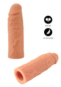 Penishuls van vloeibare siliconen, 15 cm - Boldblisstoys