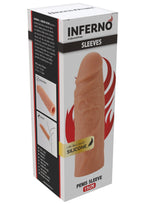 Penishuls van vloeibare siliconen, 15 cm - Boldblisstoys
