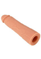 Penishuls van vloeibare siliconen, 20 cm - Boldblisstoys