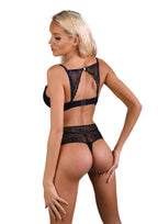 Push - up bra w/ lace racerback - Boldblisstoys