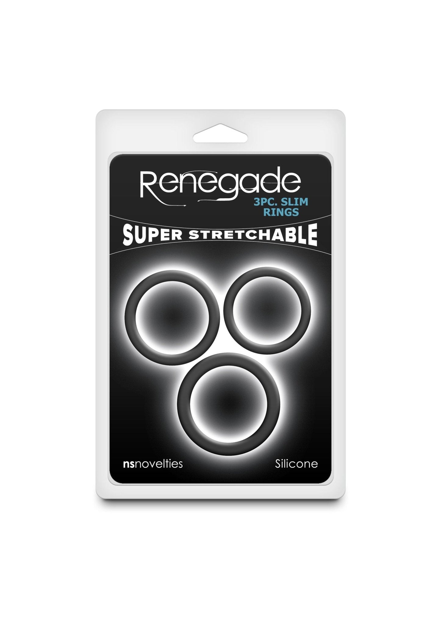 Renegade 3 - delige slanke ringen - Boldblisstoys