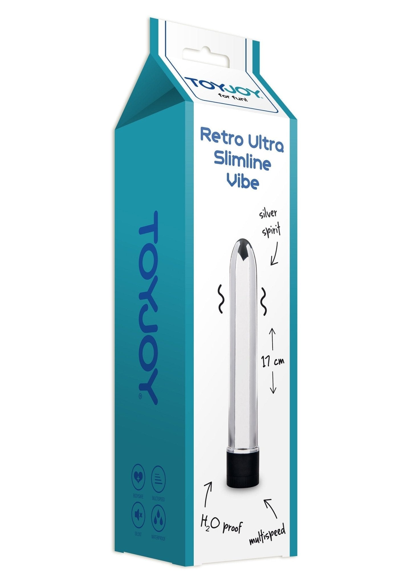 Retro Ultra Slimline Vibrator - Boldblisstoys