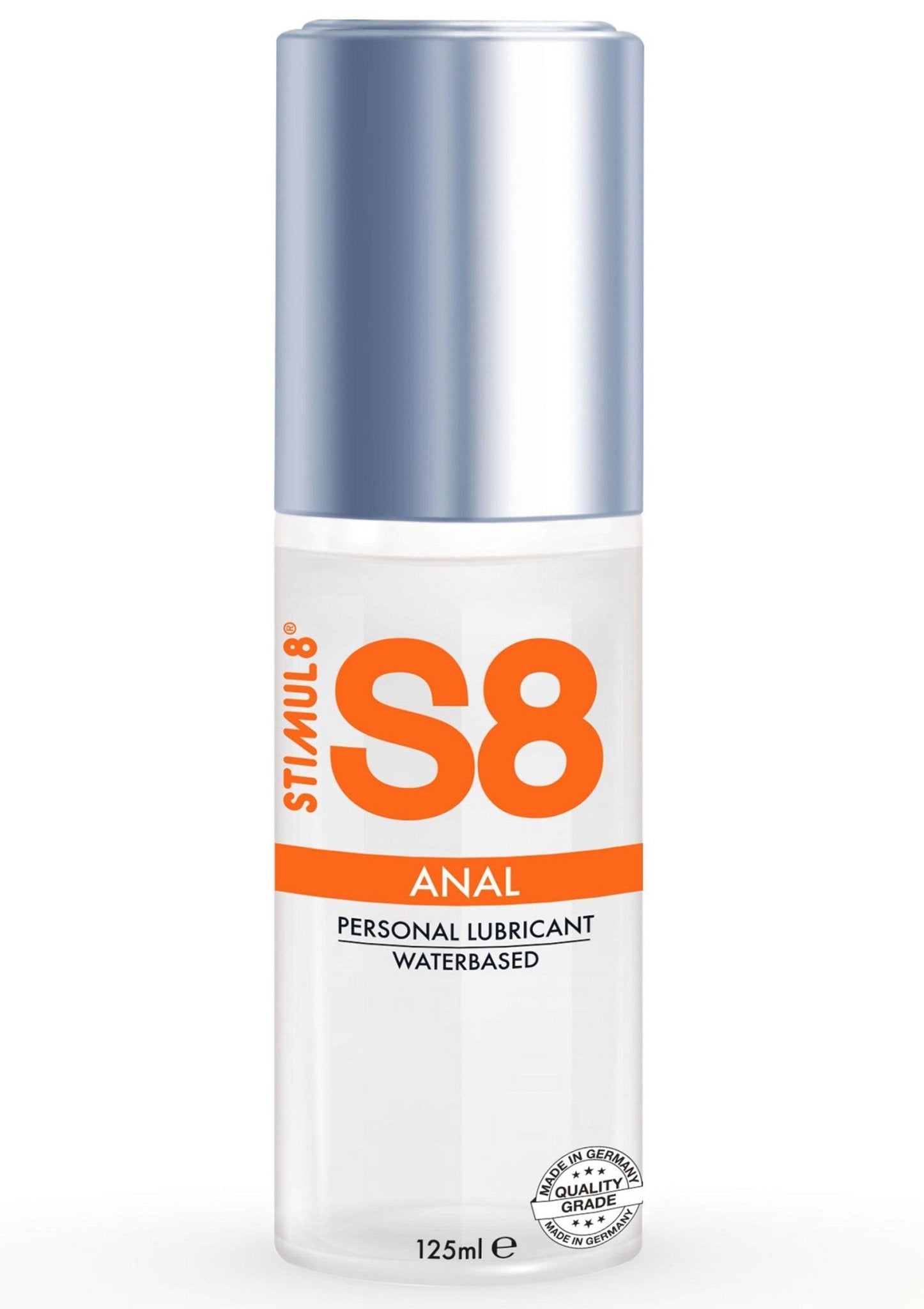 S8 Anale glijmiddel 125 ml - Boldblisstoys