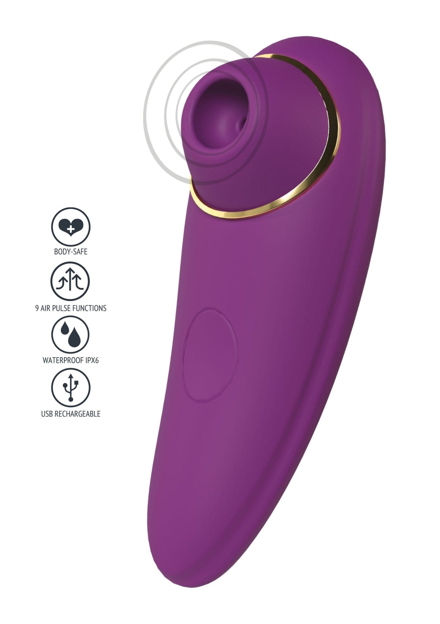 Sensuele schommelende luchtstimulator - Boldblisstoys