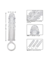 Set van 3 verlengstukken met textuur - Boldblisstoys