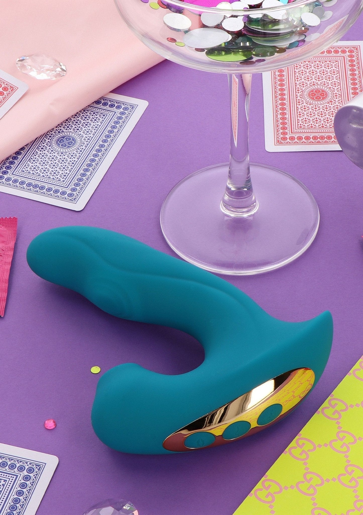 Stimulator voor de vibratie van eeuwige liefde - Boldblisstoys