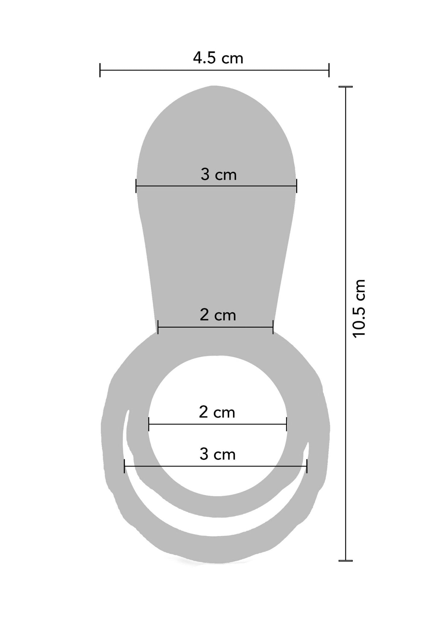 Stimulerende ring voor stellen - Boldblisstoys