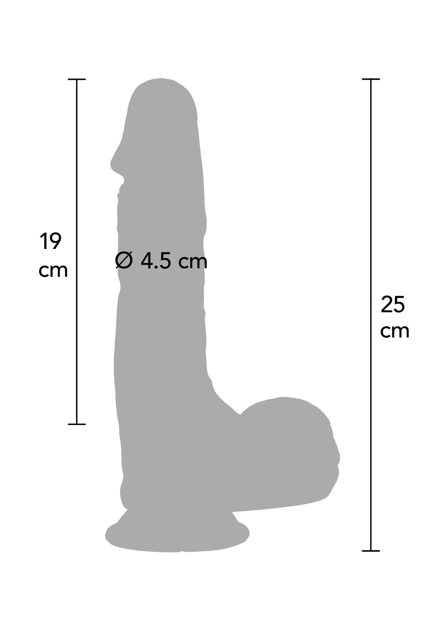 Ultrarealistische siliconen dildo (23 CM) - Boldblisstoys